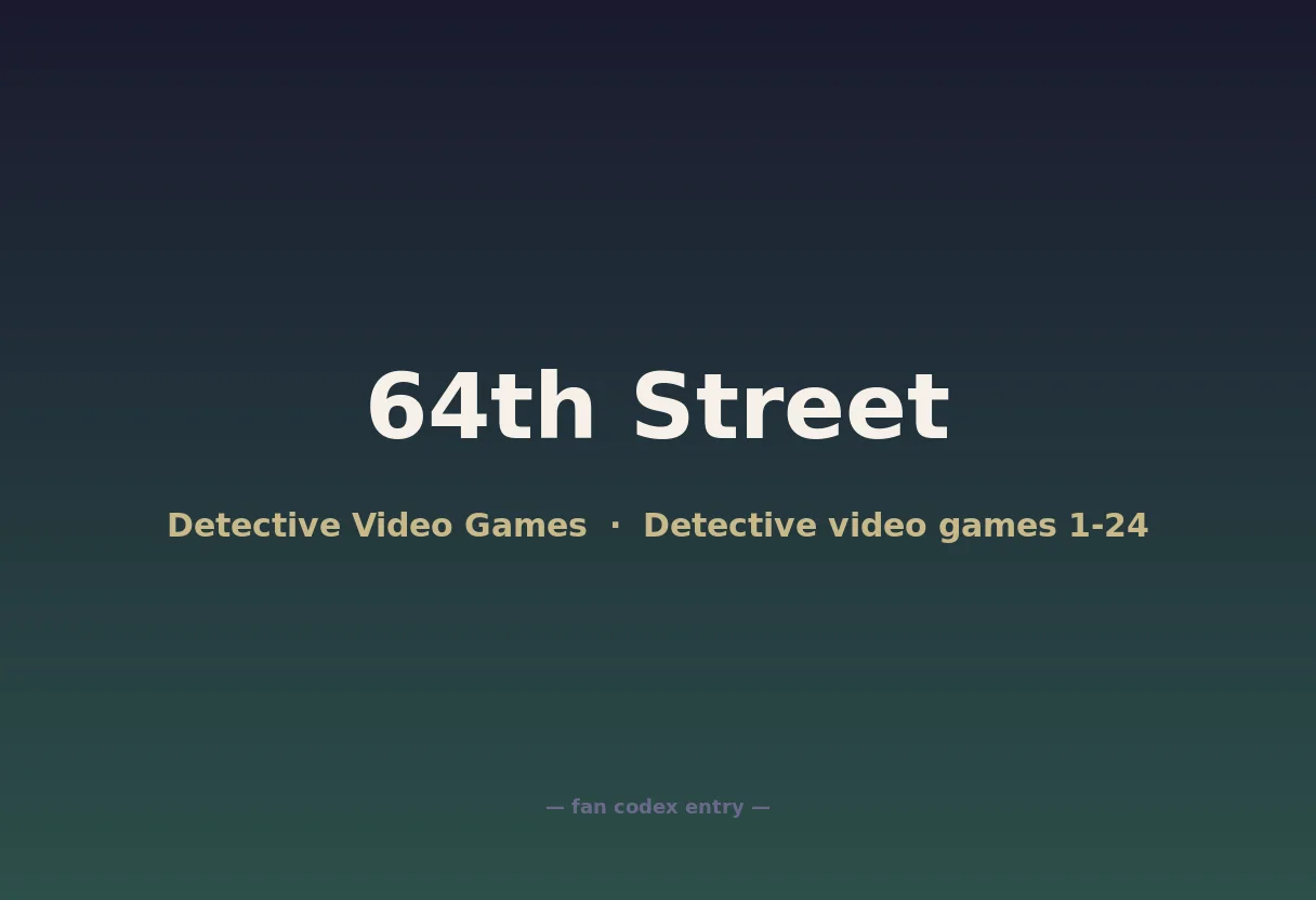 64th Street